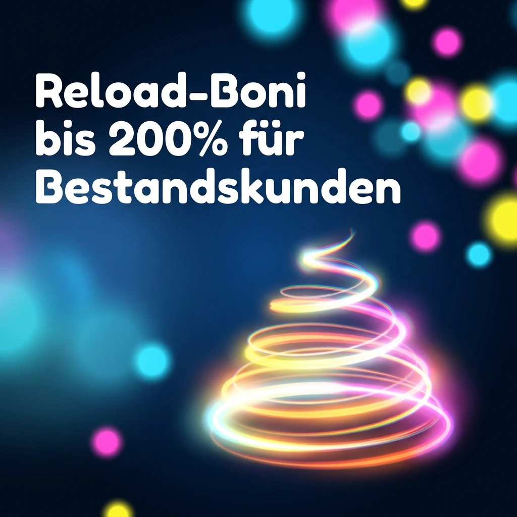 Reload-Boni bis 200% für Bestandskunden